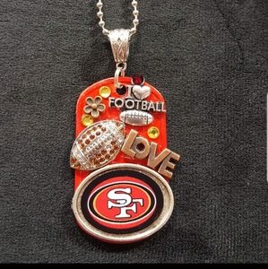 SAN FRANCISCO 49ERS NECKLACE